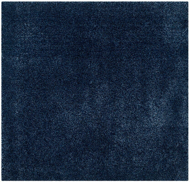 Safavieh California Shag Sg151-7070 Navy Shag Area Rug