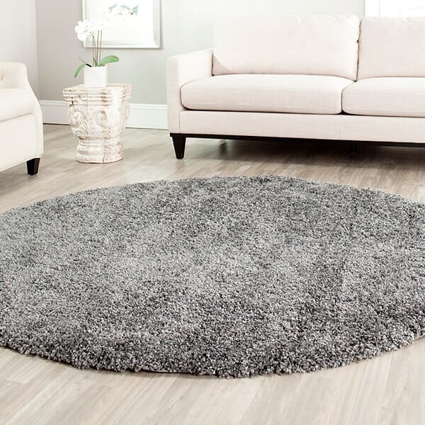 Safavieh California Shag Sg151-8484 Dark Grey Rugs.