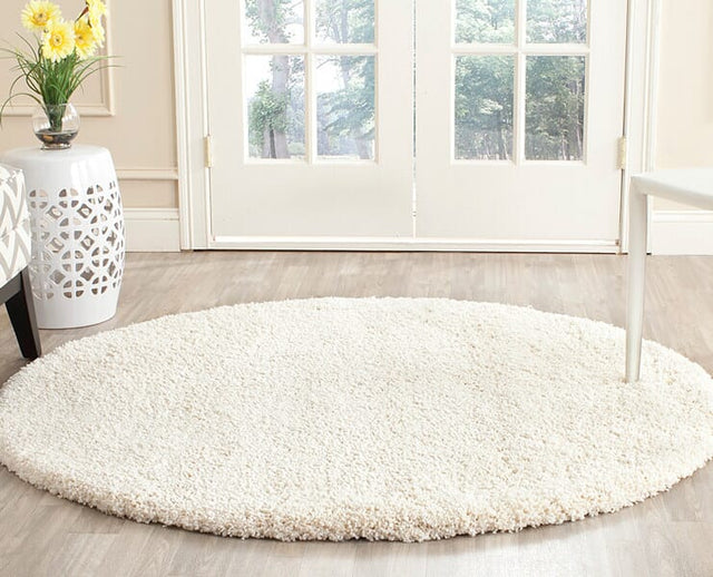 Safavieh Milan Shag Sg180-1212 Ivory Rugs.