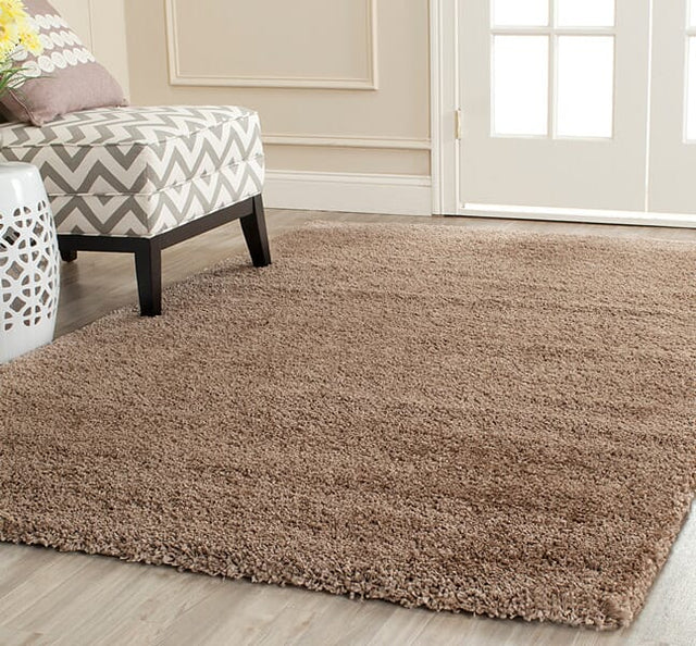 Safavieh Milan Shag Sg180-1414 Dark Beige Rugs.