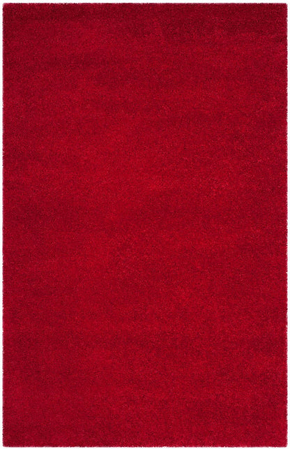 Safavieh Milan Shag Sg180-4040 Red Shag Area Rug