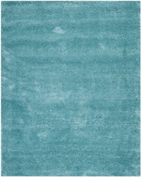 Safavieh Milan Shag Sg180-6060 Aqua Blue Shag Area Rug