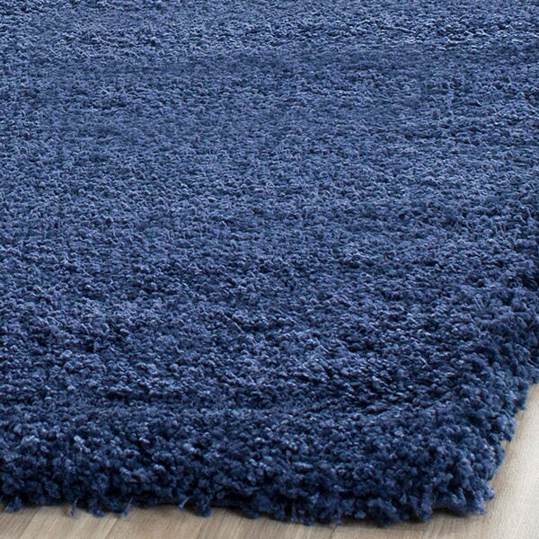 Safavieh Milan Shag Sg180-7070 Navy Rugs.