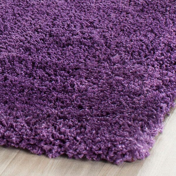 Safavieh Milan Shag Sg180-7373 Purple Rugs.