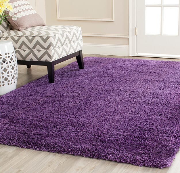 Safavieh Milan Shag Sg180-7373 Purple Rugs.