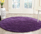 Safavieh Milan Shag Sg180-7373 Purple Rugs.