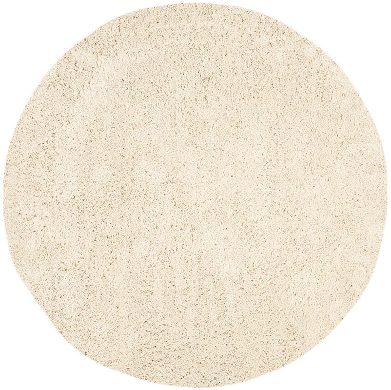 Safavieh Shag Sg240A White Shag Area Rug