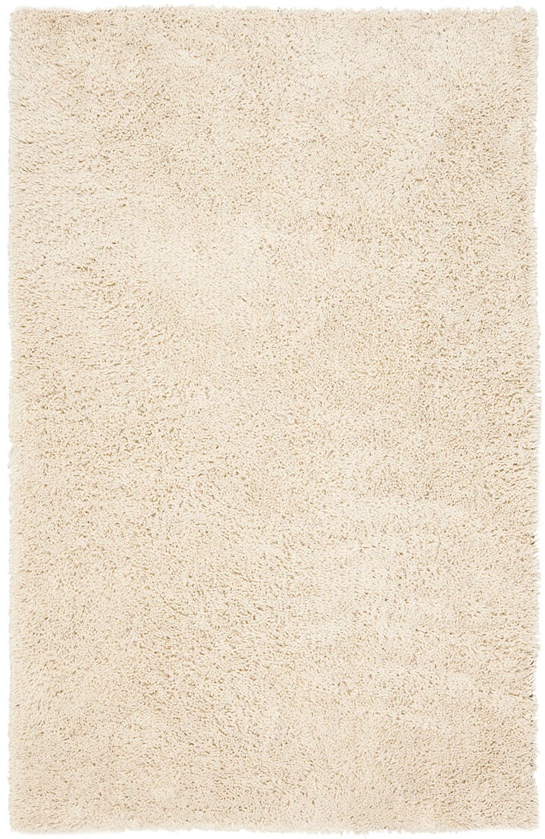 Safavieh Shag Sg240A White Shag Area Rug