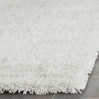 Safavieh Shag Sg240A White Shag Area Rug