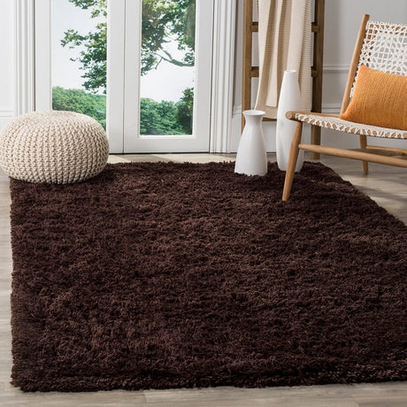 Safavieh Shag sg240e Chocolate Rugs.