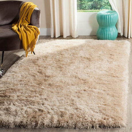 Safavieh Venice Shag Sg256C Champagne Rugs.