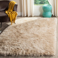 Safavieh Venice Shag Sg256C Champagne Shag Area Rug