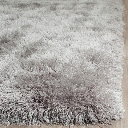 Safavieh Venice Shag Sg256S Silver Shag Area Rug