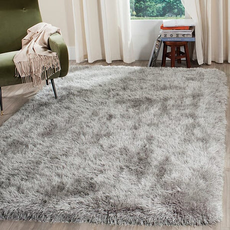 Safavieh Venice Shag Sg256S Silver Rugs.