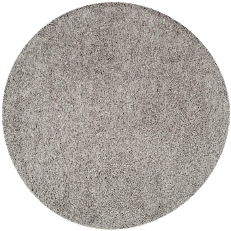 Safavieh Venice Shag Sg256S Silver Shag Area Rug