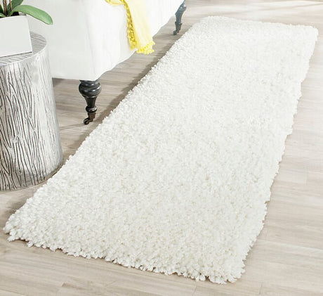 Safavieh Popcorn Shag Sg267A Ivory Rugs.