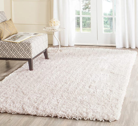 Safavieh Popcorn Shag Sg267A Ivory Rugs.