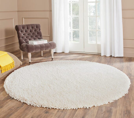 Safavieh Popcorn Shag Sg267A Ivory Rugs.