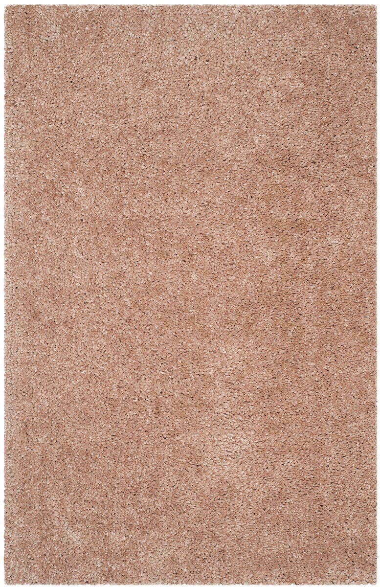 Safavieh Popcorn Shag Sg267B Beige Shag Area Rug