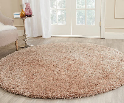 Safavieh Popcorn Shag Sg267B Beige Shag Area Rug