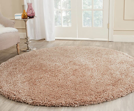 Safavieh Popcorn Shag Sg267B Beige Shag Area Rug