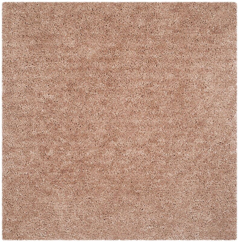 Safavieh Popcorn Shag Sg267B Beige Shag Area Rug