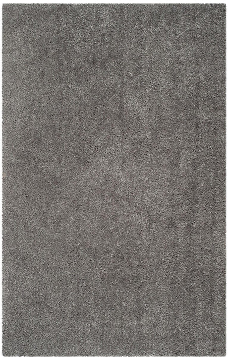 Safavieh Popcorn Shag Sg267C Silver Shag Area Rug