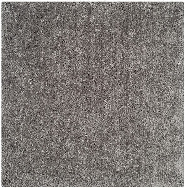 Safavieh Popcorn Shag Sg267C Silver Shag Area Rug