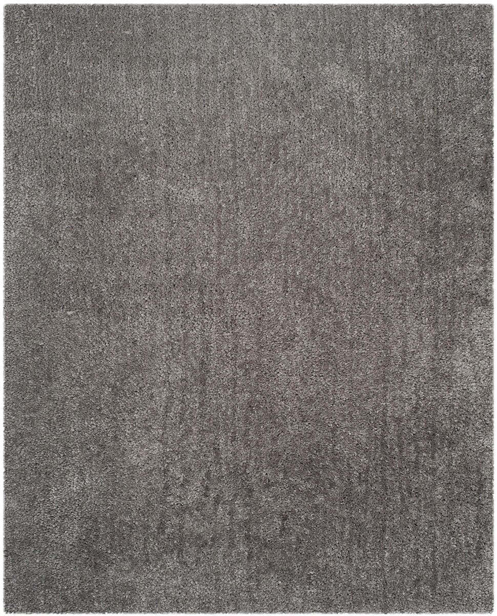 Safavieh Popcorn Shag Sg267C Silver Shag Area Rug