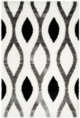 Safavieh Shag Sg365-1280 Ivory / Grey Rugs.