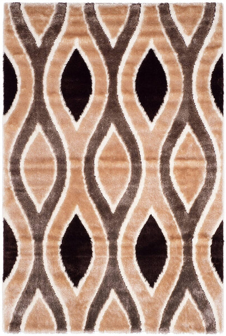 Safavieh Shag Sg365-1325 Beige / Brown Rugs.