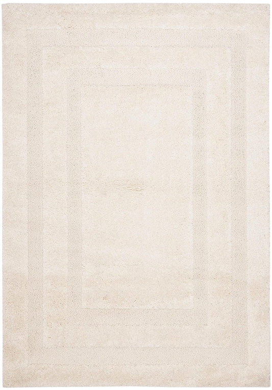 Safavieh Florida Shag Sg454-1111 Creme / Creme Shag Area Rug