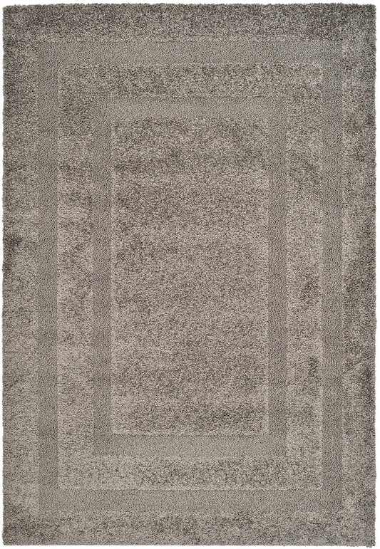 Safavieh Florida Shag Sg454-8080 Grey / Grey Shag Area Rug