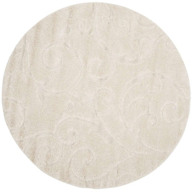 Safavieh Shag Sg455 Creme/Creme Rug.