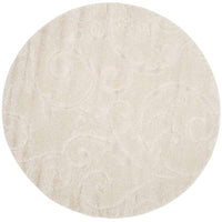 Safavieh Shag Sg455 Creme/Creme Rug