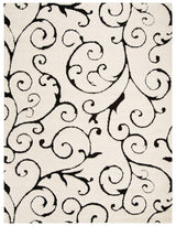 Safavieh Shag Sg455-1290 Ivory / Black Rugs.