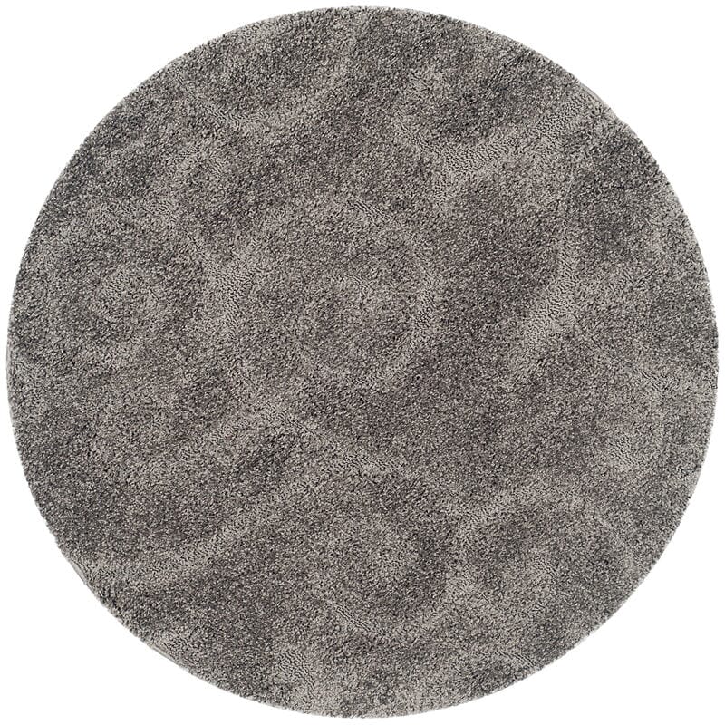 Safavieh Florida Shag Sg455-8013 Grey Shag Area Rug