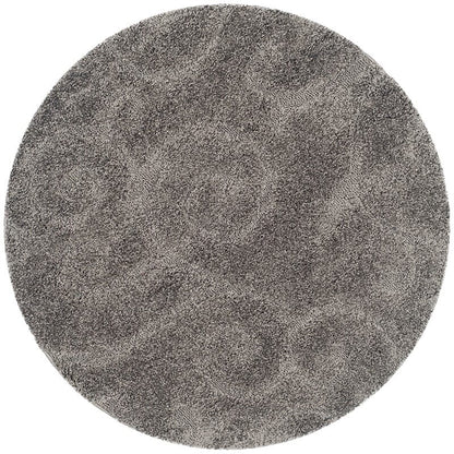 Safavieh Florida Shag Sg455-8013 Grey Shag Area Rug