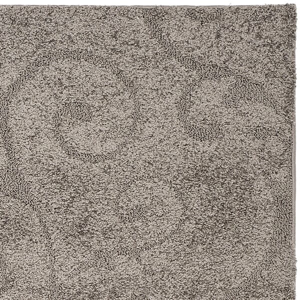 Safavieh Florida Shag Sg455-8013 Grey Shag Area Rug