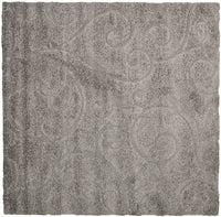 Safavieh Florida Shag Sg455-8013 Grey Shag Area Rug