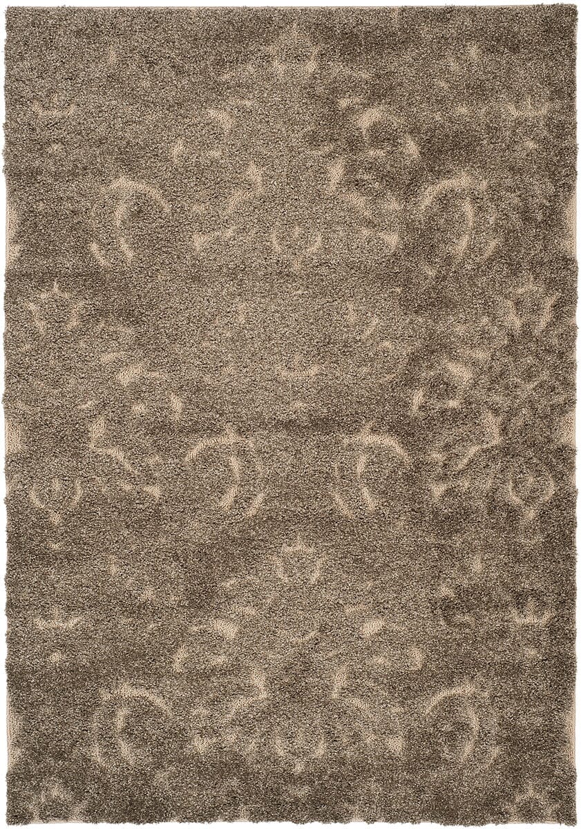 Safavieh Florida Shag Sg460-7913 Smoke / Beige Damask Area Rug