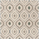 Safavieh Shag Sg461-1160 Cream / Light Blue Rugs.
