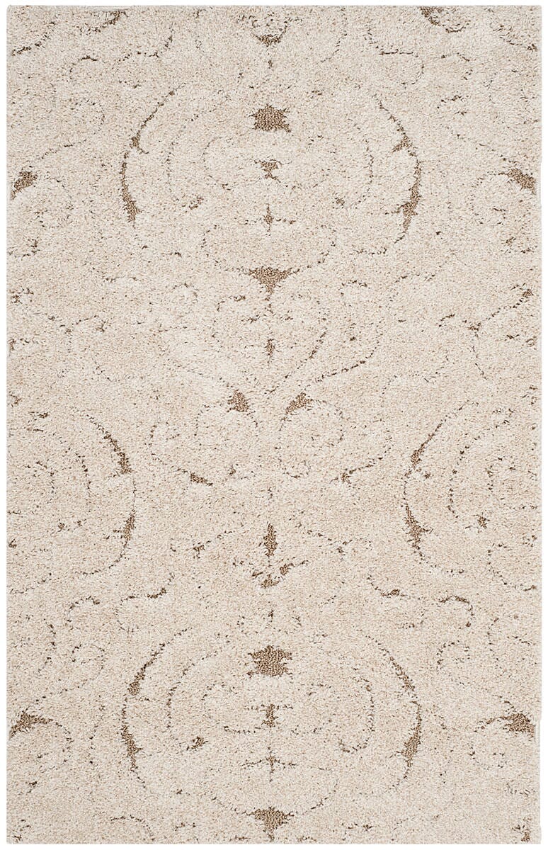 Safavieh Shag Sg467-1113 Cream / Beige Shag Area Rug