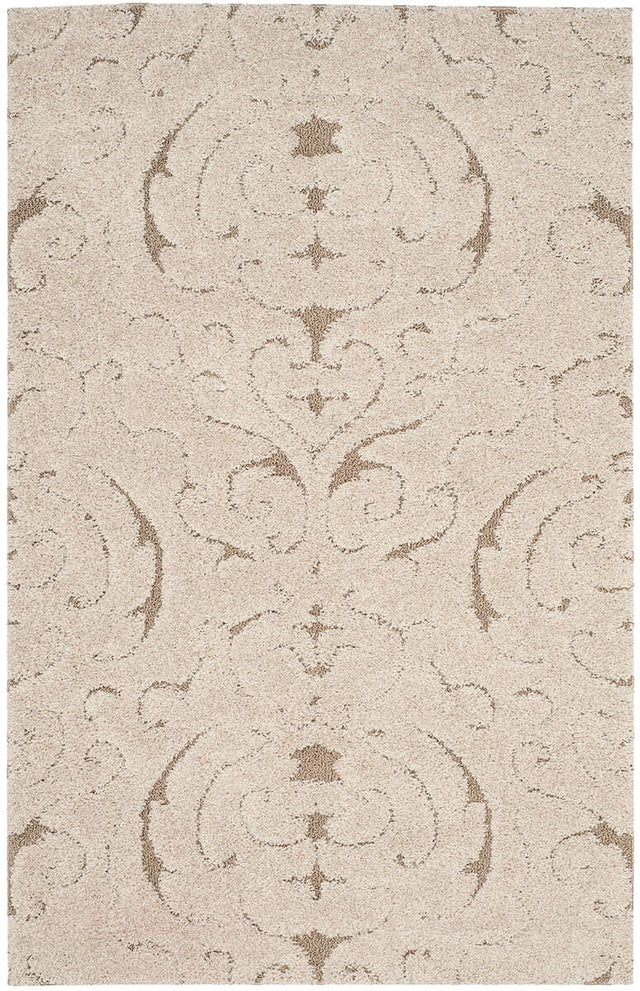 Safavieh Shag Sg467-1113 Cream / Beige Shag Area Rug