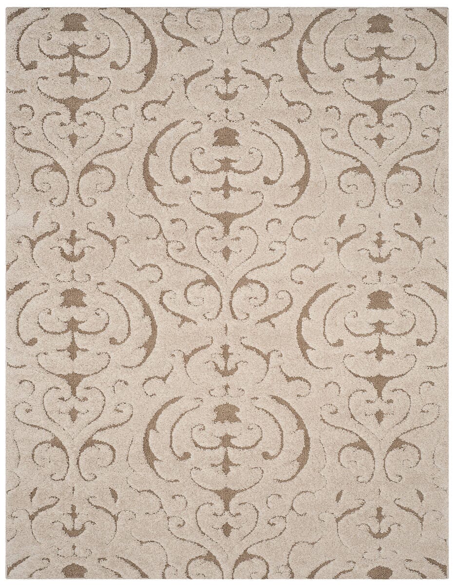 Safavieh Shag Sg467-1113 Cream / Beige Shag Area Rug