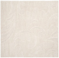 Safavieh Florida Shag Sg468-1111 Creme / Creme Shag Area Rug