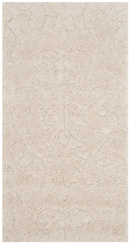 Safavieh Florida Shag Sg470-1111 Creme / Creme Shag Area Rug