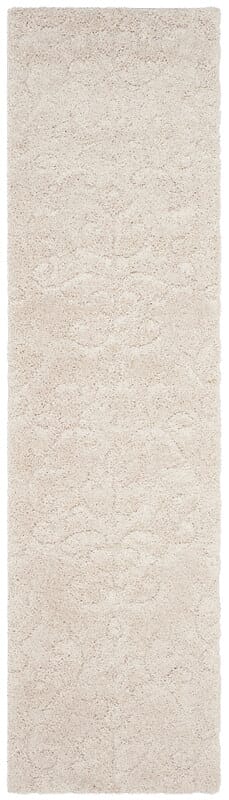 Safavieh Florida Shag Sg470-1111 Creme / Creme Shag Area Rug