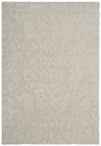 Safavieh Florida Shag Sg470-1111 Creme / Creme Shag Area Rug