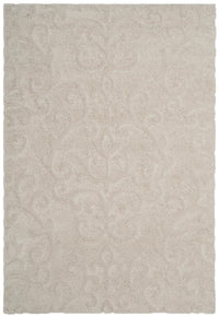 Safavieh Florida Shag Sg470-1111 Creme / Creme Shag Area Rug